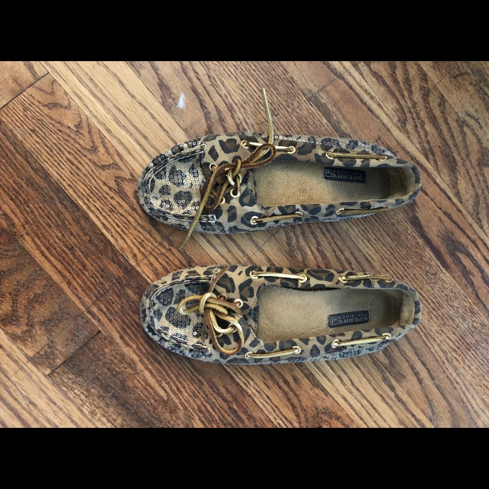 Cheetah print Sperry’s